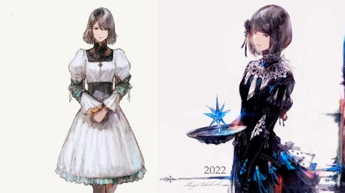 设计师发新图 疑似最终幻想16女主角成年版