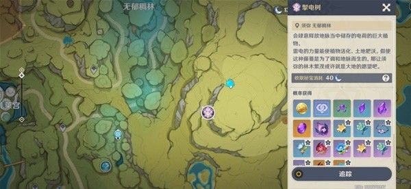 原神掣电树在哪里