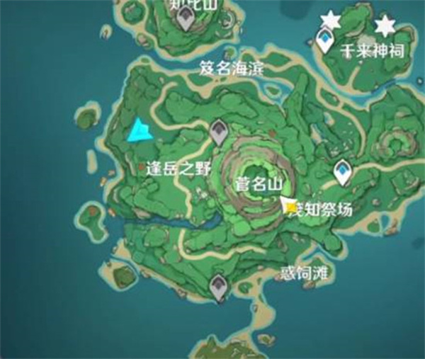 原神三个栖木位置介绍