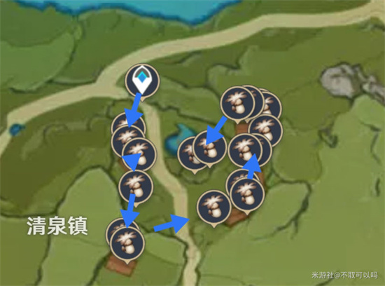 原神慕风蘑菇采集地点一览