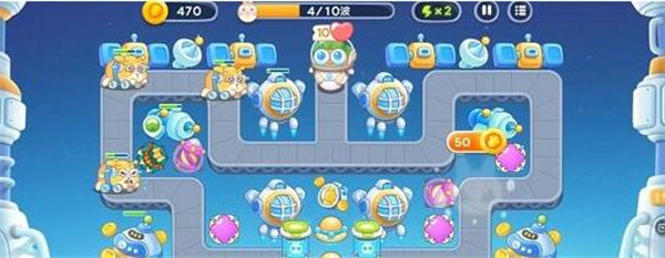 保卫萝卜4太空穿越第20关攻略