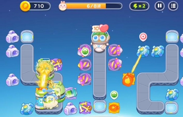 保卫萝卜4太空穿越12关攻略