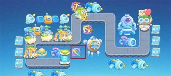保卫萝卜4太空穿越18关攻略