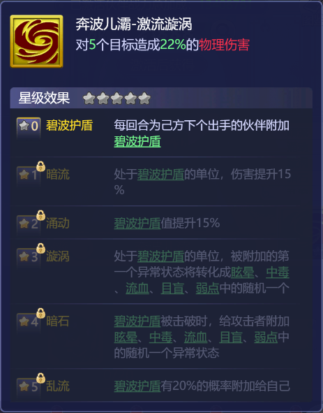 梦幻西游网页版奔波儿灞技能详解一览