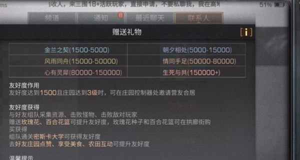 明日之后好友亲密度怎么快速增加