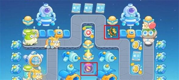 保卫萝卜4太空穿越第19关攻略