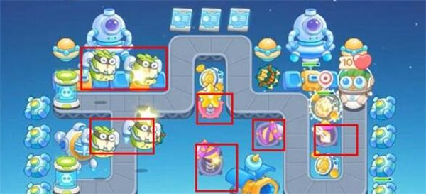 保卫萝卜4太空穿越第19关攻略