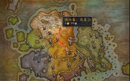 魔兽世界雄壮的远足牦牛购买地图详解-魔兽世界雄壮的远足牦牛可以在哪里购买