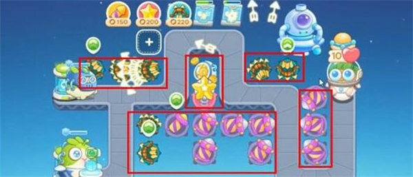 保卫萝卜4太空穿越第19关攻略