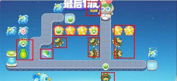 保卫萝卜4太空穿越第26关攻略