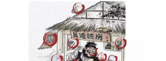 汉字找茬王张飞绣花不和谐地方在哪 不和谐地方详解