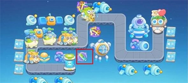 保卫萝卜4太空穿越第18关攻略