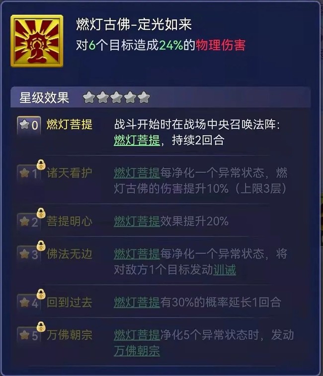 梦幻西游网页版燃灯古佛技能阵容搭配攻略