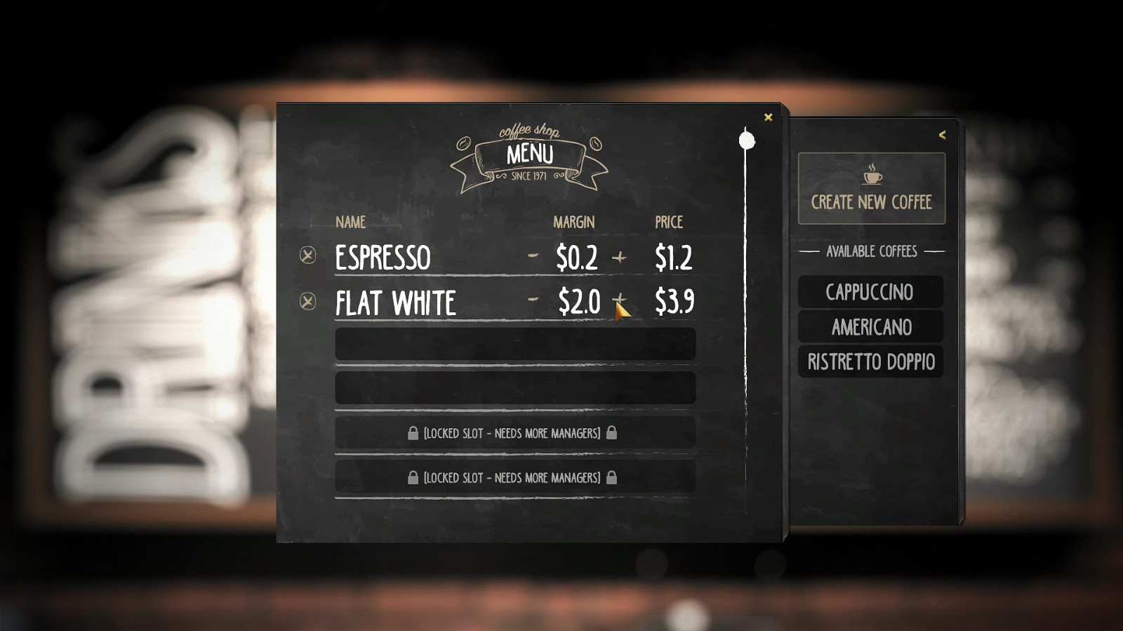浓缩咖啡大亨Steam新品节Demo上线 支持简体中文