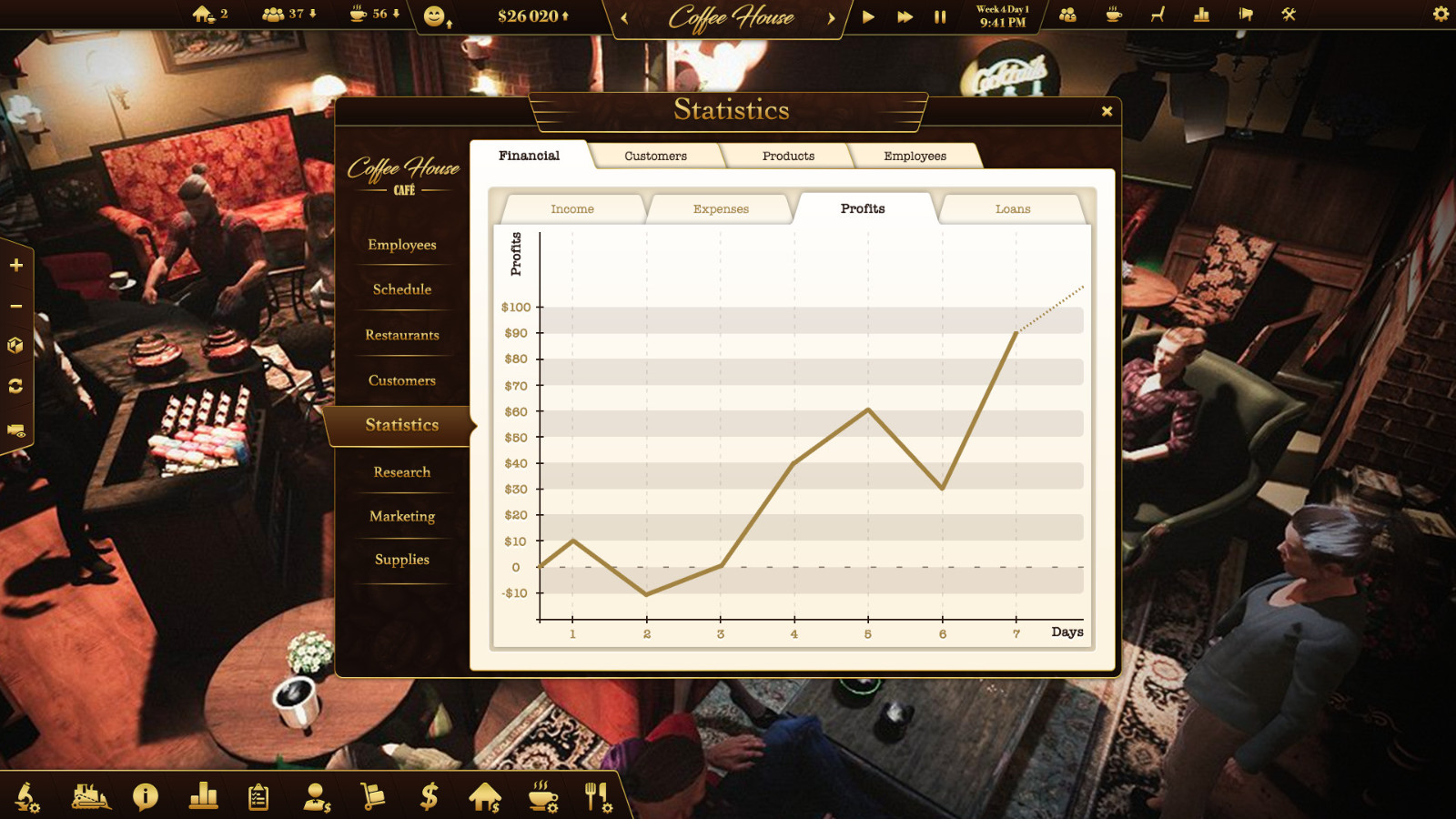 浓缩咖啡大亨Steam新品节Demo上线 支持简体中文