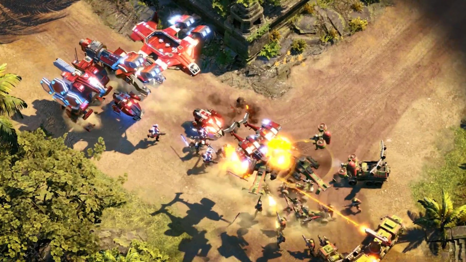 RTS游戏穿越火线：军团新预告 试玩Demo已上线Steam