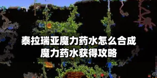 泰拉瑞亚魔力药水怎么合成 魔力药水获取方法