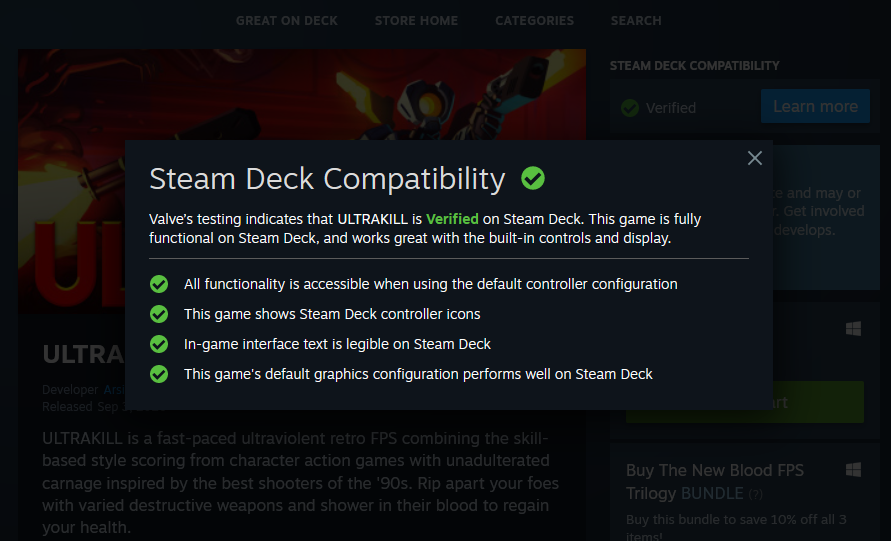 CS：GO等多款游戏现已列入Steam Deck支持列表