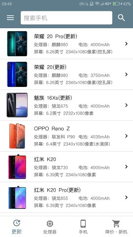 手机性能排行最新版