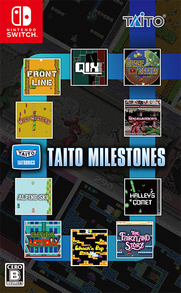 经典TAITO精选集复刻登陆Switch 收入10部名作