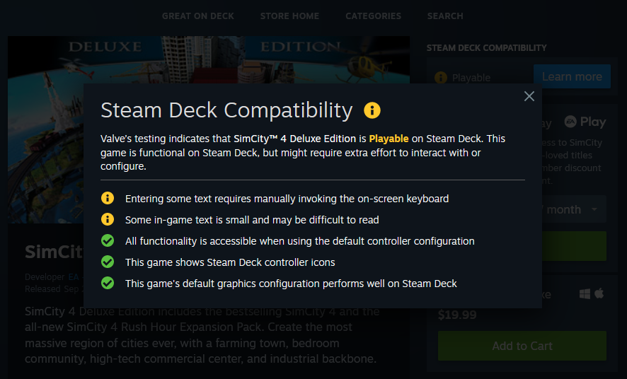 CS：GO等多款游戏现已列入Steam Deck支持列表