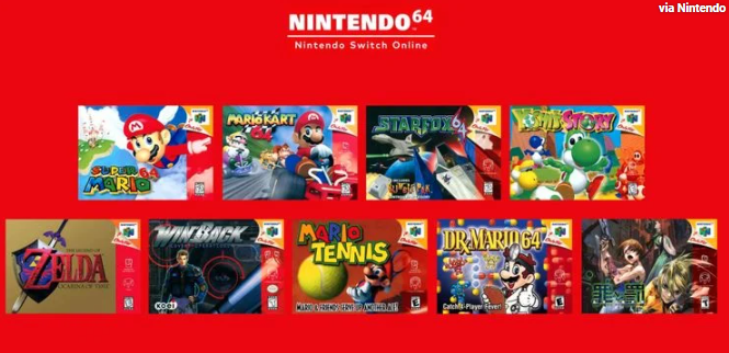国外玩家发现 NSO拓展包N64游戏存在的问题已被修复