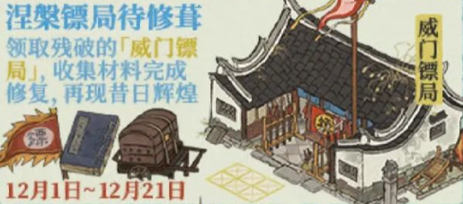 江南百景图威门镖局如何修复 威门镖局修复方法