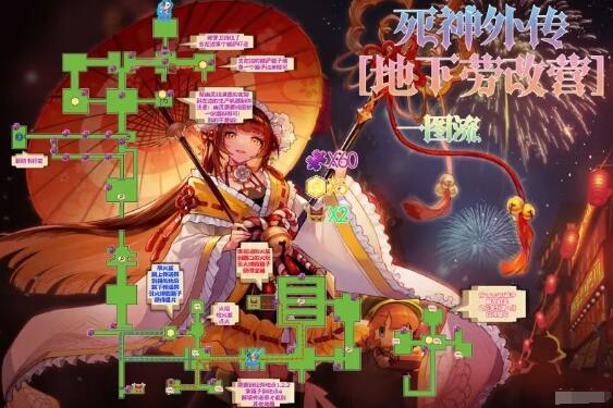 坎公骑冠剑死神外传冥界有限公司全收集一图流攻略