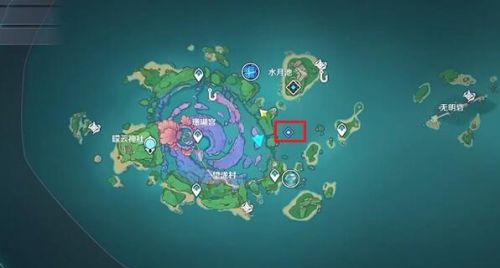 原神止水之潘第二个键纹在哪？原神止水之潘第二个键纹位置介绍