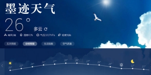 墨迹天气如何设置插件皮肤 墨迹天气插件皮肤设置方法