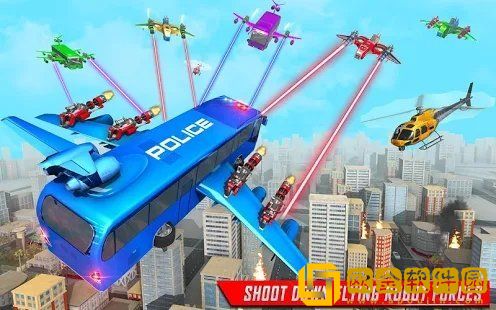 警察巴士机器人2020
