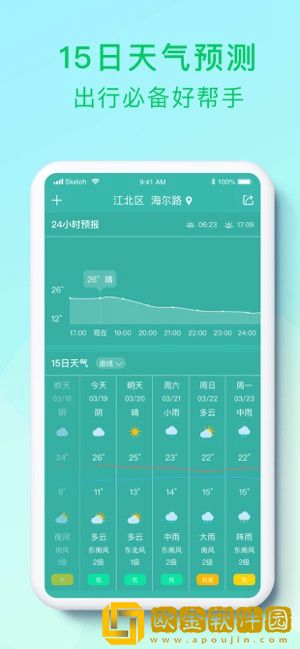 天气指南app
