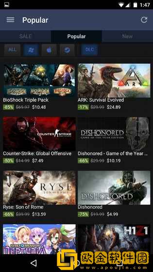 steam安卓手机客户端