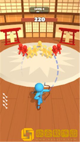 人类吊索打击