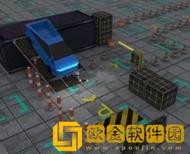 网络卡车停车