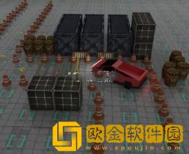 网络卡车停车