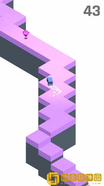 旋转汽车道路