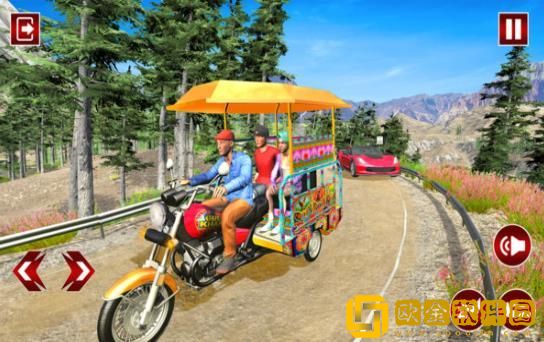 人力车驾驶模器