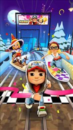地铁跑酷冰雪版