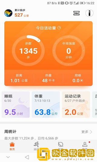 华为运动健康手表app