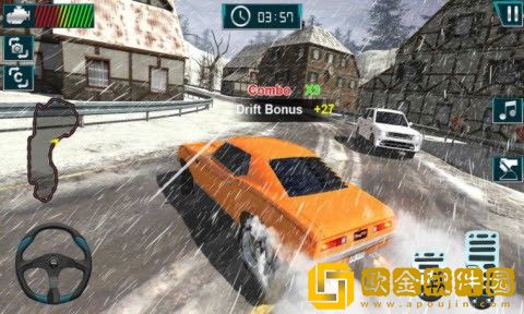 雪地漂移竞速(SnowDrift)