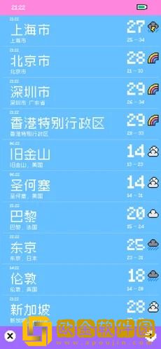 像素天气app