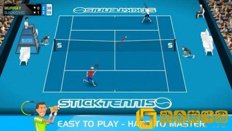 网球竞技赛(Stick Tennis)