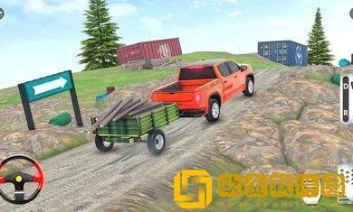 山地驾驶吉普车