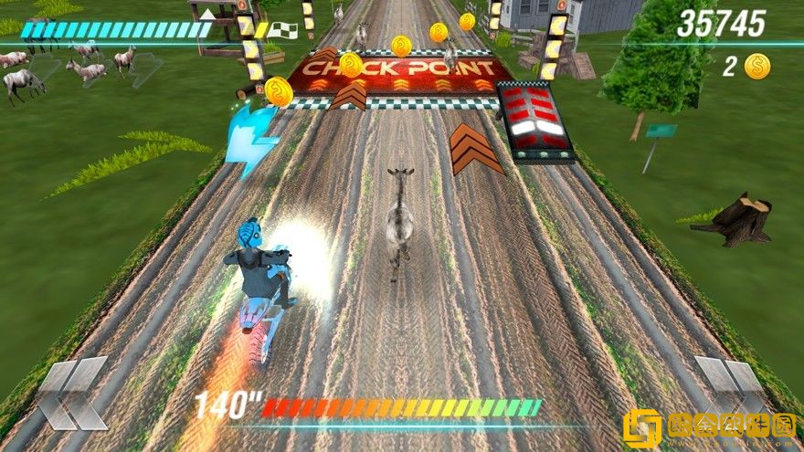 3D特技摩托车