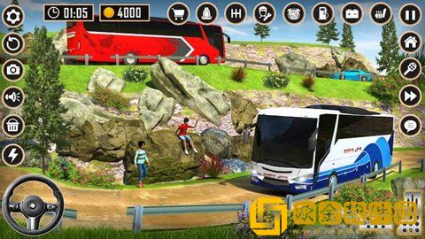3d越野巴士免费驾驶(Offroad3DBuseDriveFree)