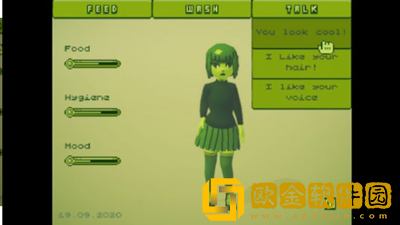 电子女孩游戏