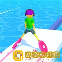高脚轮滑