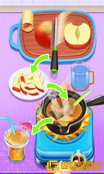 制作水果食物