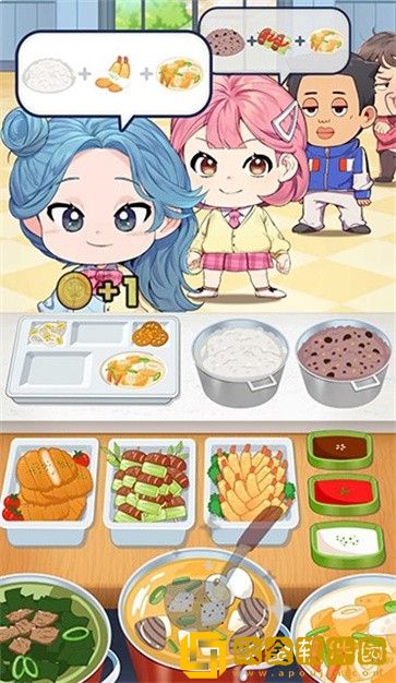 学校打饭时光